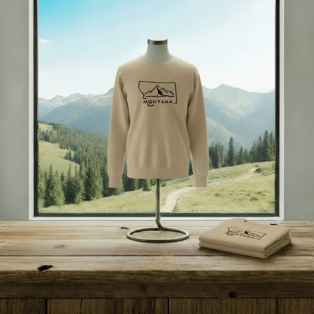 Montana Mountains Sweatshirt
