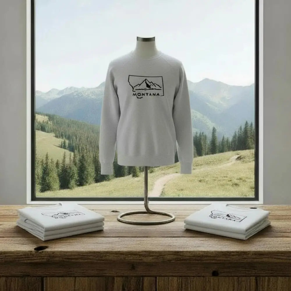 Montana Mountains Sweatshirt