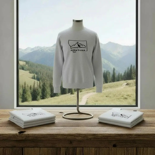 Montana Mountains Sweatshirt