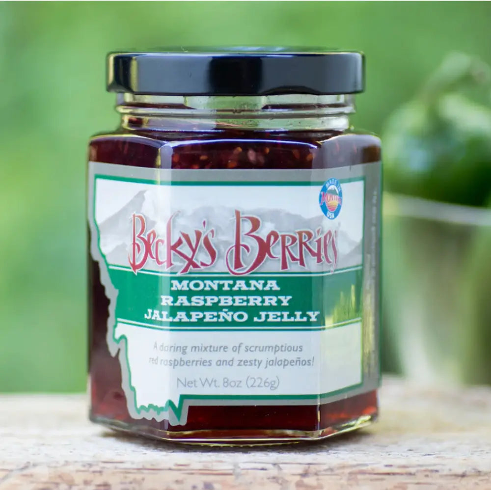 Montana Raspberry Jalapeno Pepper Jelly 3 oz