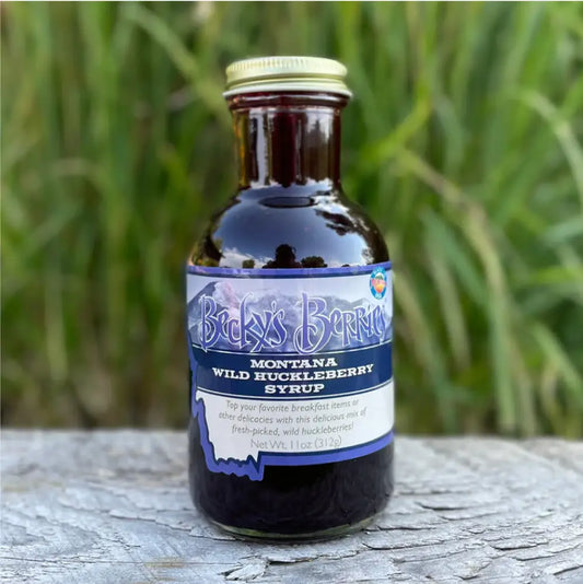 Montana Wild Huckleberry Syrup 11 oz
