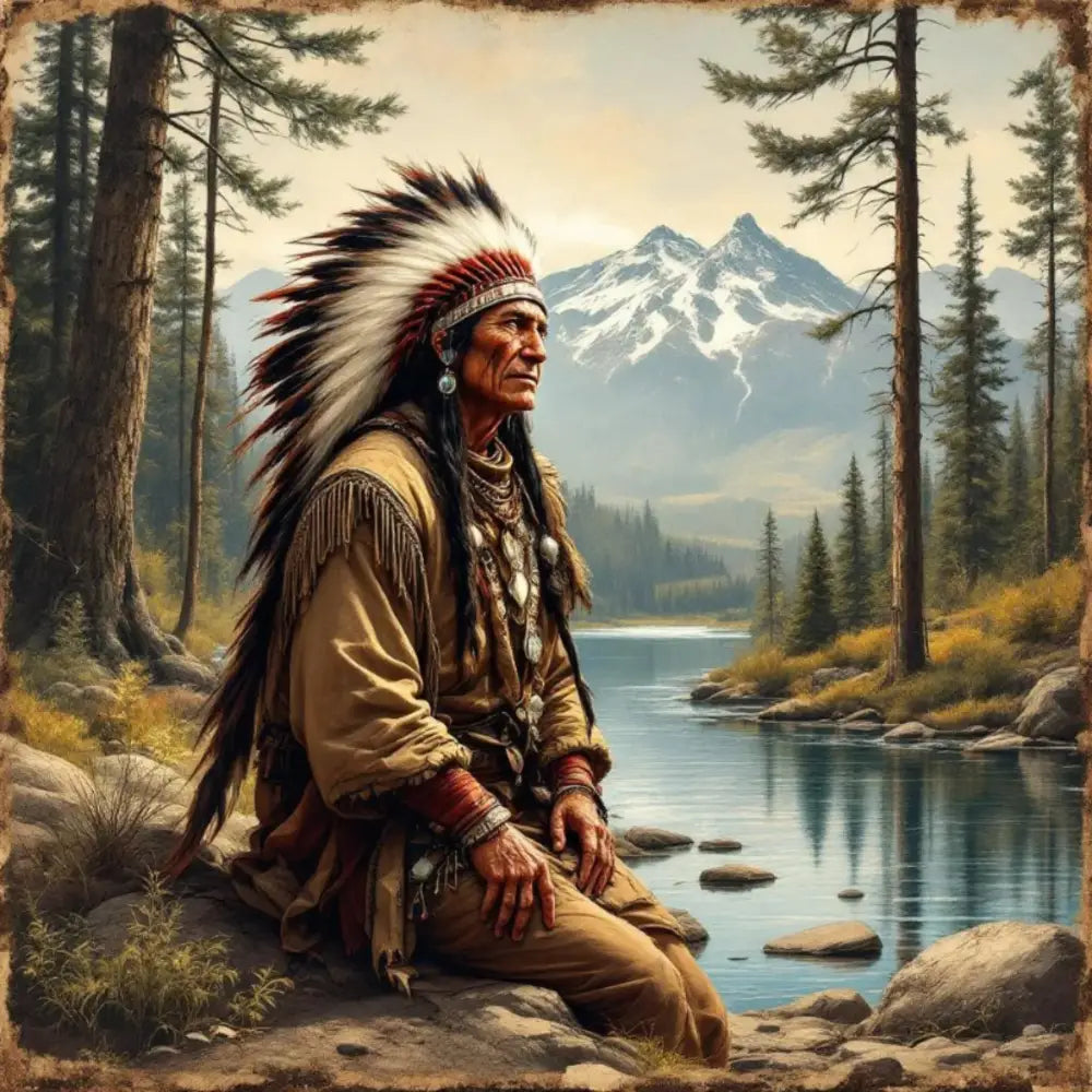 Native American Inspired Magnet