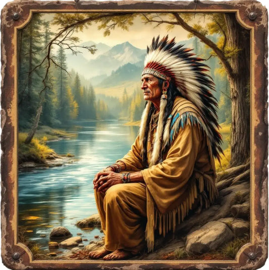 Native American Inspired Magnet