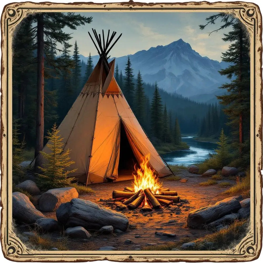 Native American Inspired Magnet