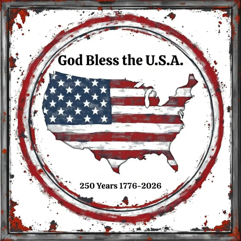 Patriotic Inspired Magnet
