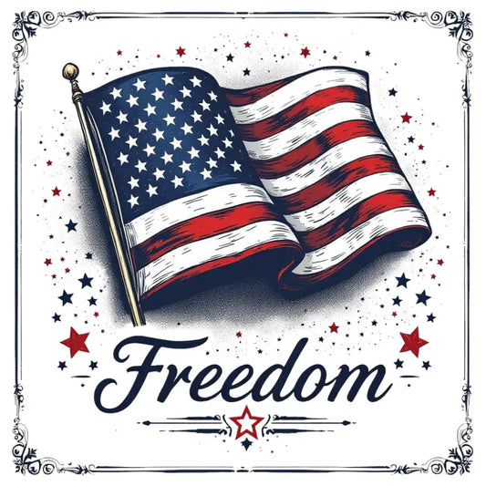 Patriotic Inspired Magnet