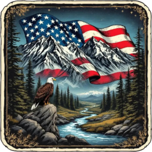 Patriotic Inspired Magnet