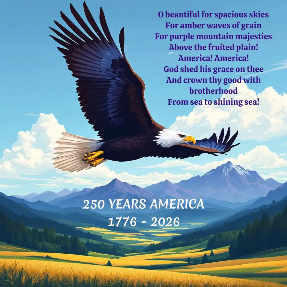 Patriotic Inspired Magnet