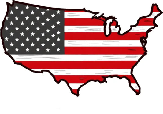 Patriotic Inspired Magnet