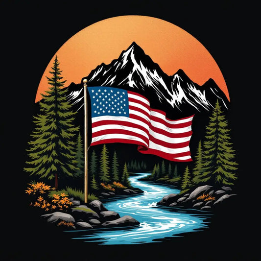 Patriotic Inspired Magnet