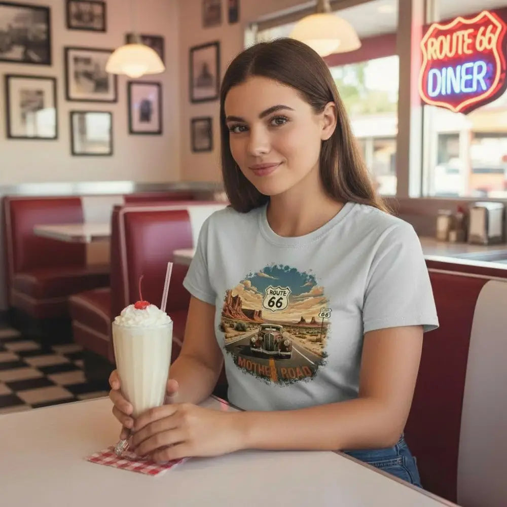Route 66 - Mother Road Inspired T-shirt