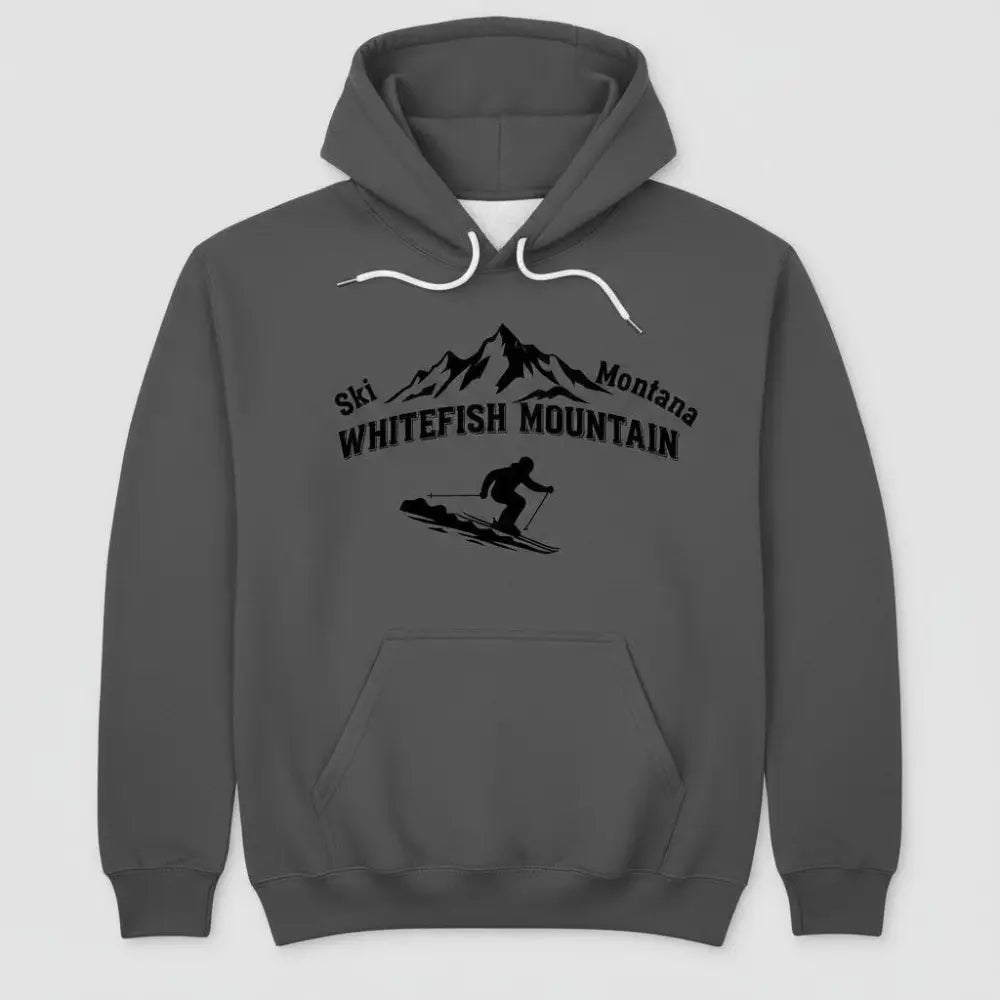 Ski Montana Whitefish Mountain Hooded Sweatshirt