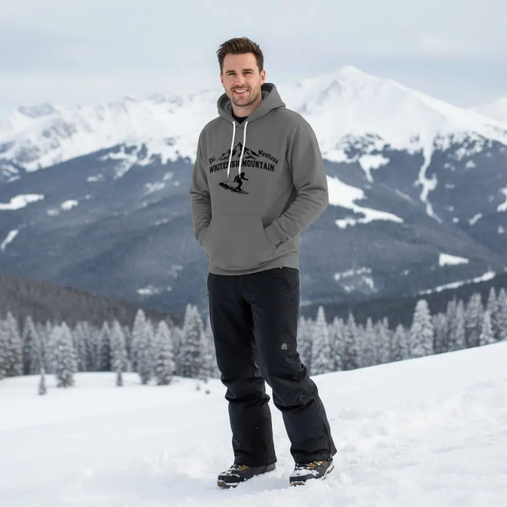 Ski Montana Whitefish Mountain Hooded Sweatshirt