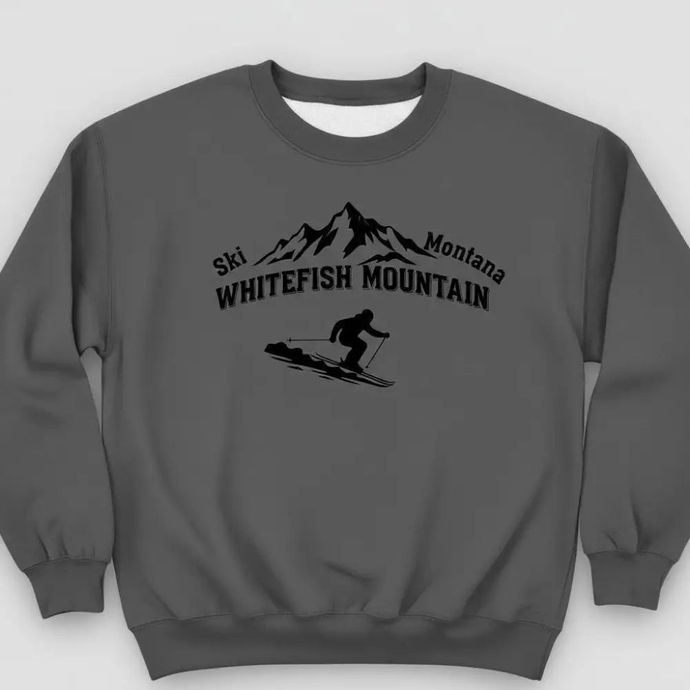 Ski Montana Whitefish Mountain Sweatshirt
