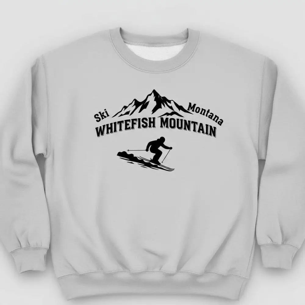 Ski Montana Whitefish Mountain Sweatshirt