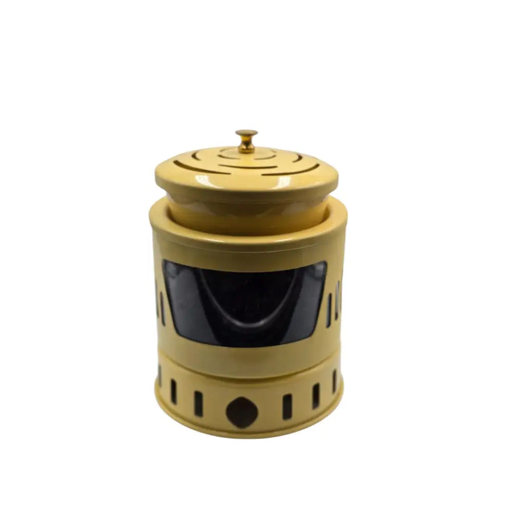 Trailhead Candles Wood Stove Electric Wax Warmer Yellow