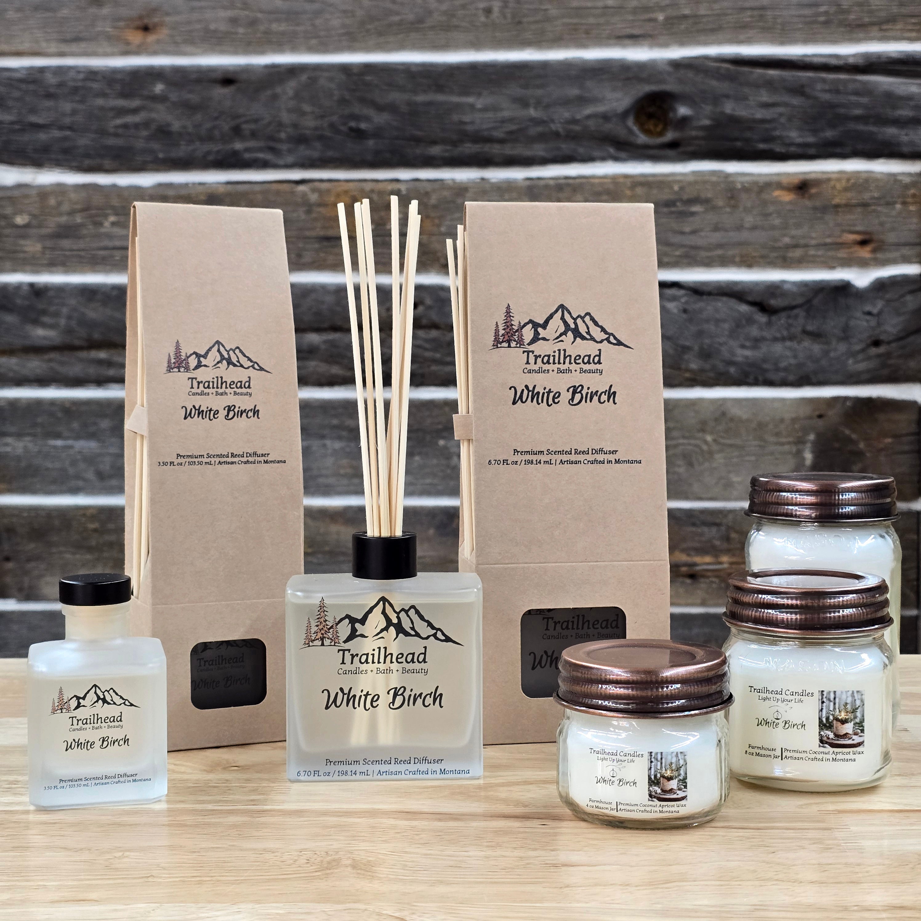 White Birch Trailhead Candles