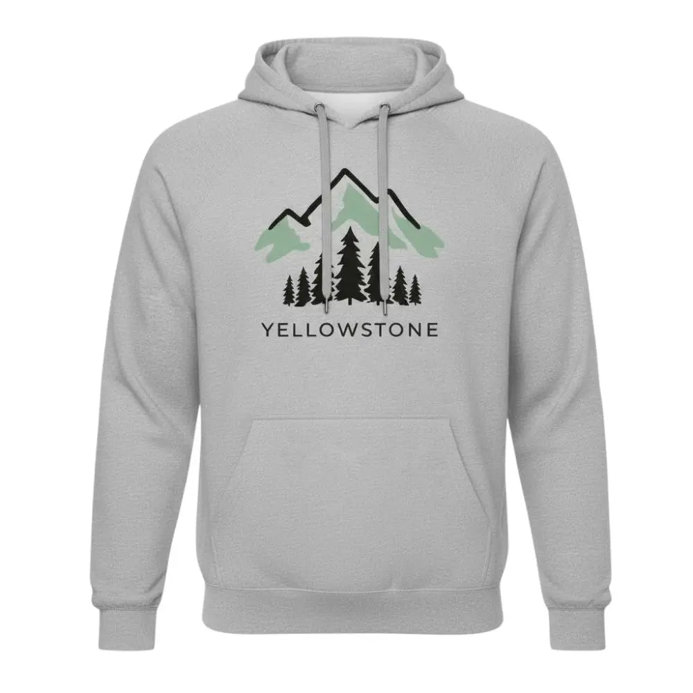 Yellowstone Alpine Mountain Hooded Sweatshirt