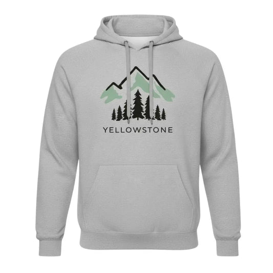 Yellowstone Alpine Mountain Hooded Sweatshirt