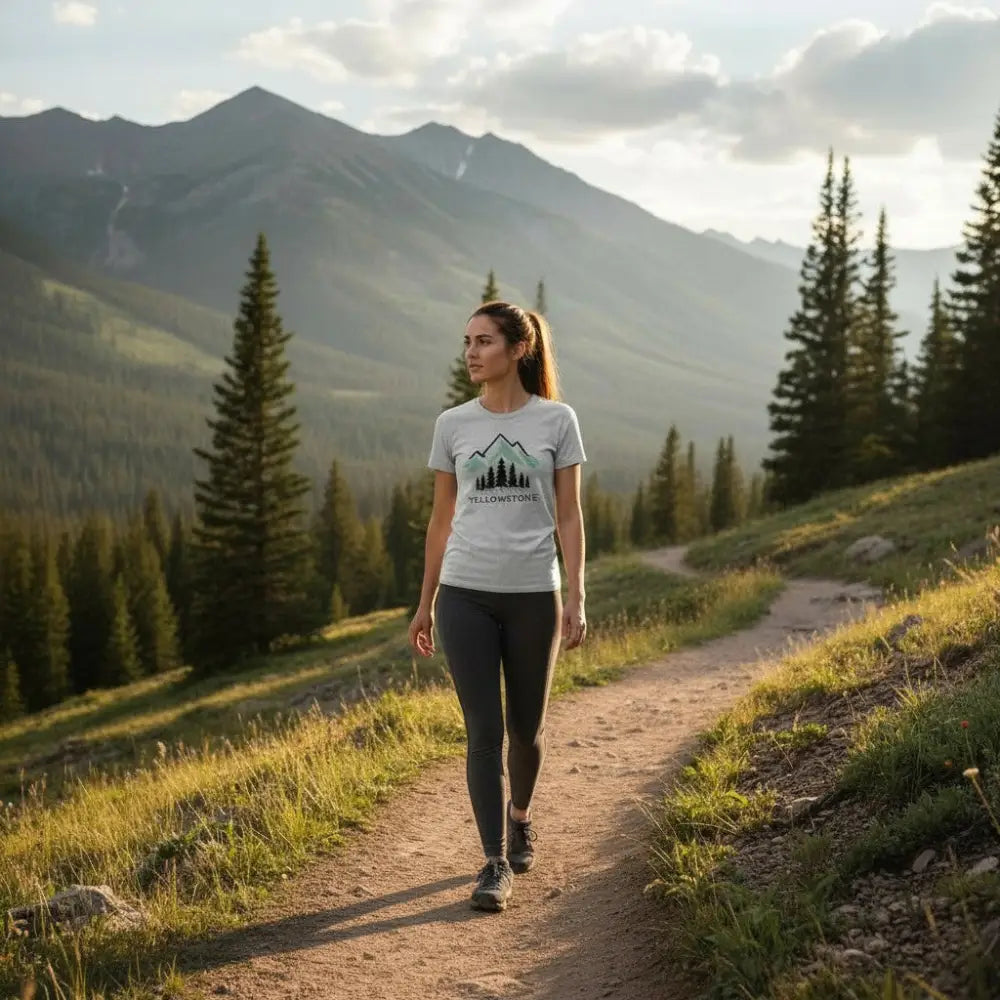 Yellowstone Alpine Mountain T-Shirt