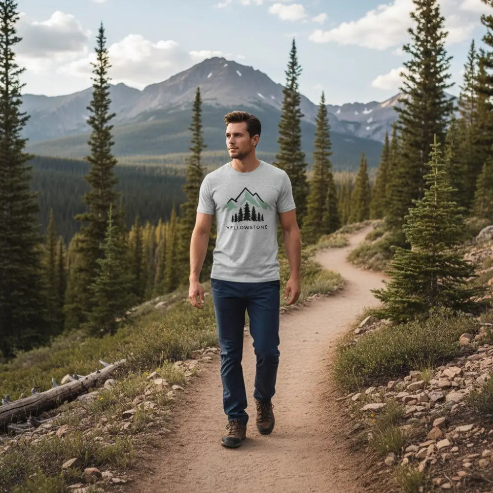 Yellowstone Alpine Mountain T-Shirt