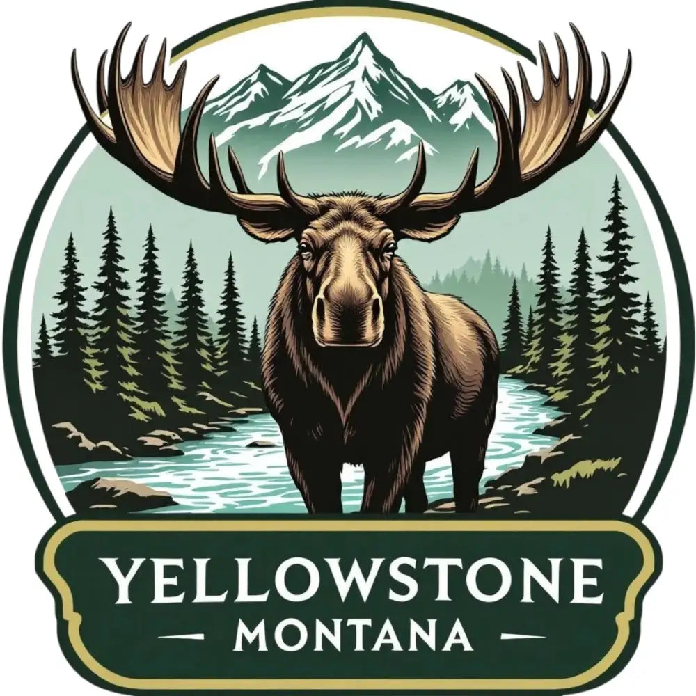 Yellowstone National Park Inspired Magnet