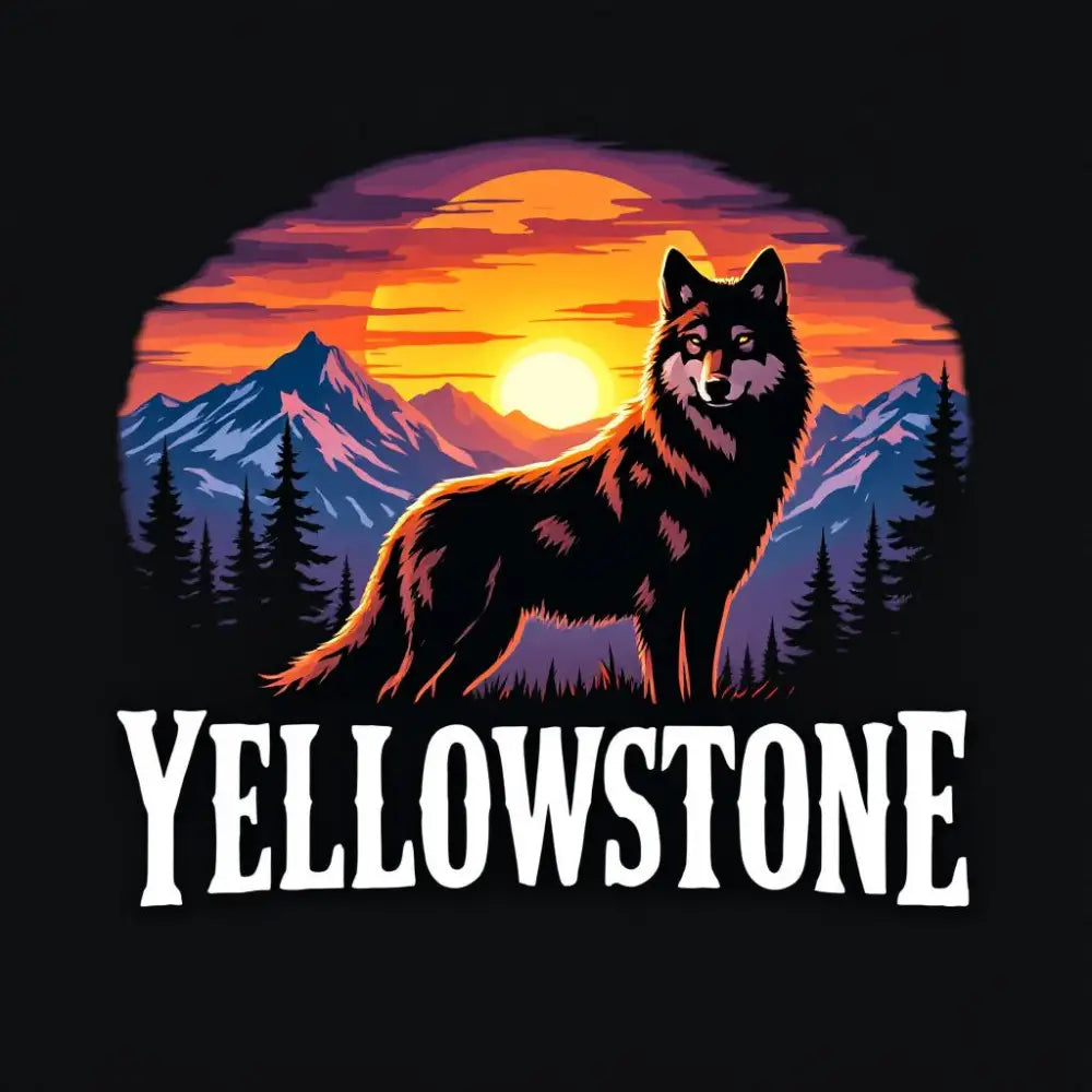 Yellowstone National Park Inspired Magnet
