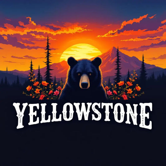 Yellowstone National Park Inspired Magnet